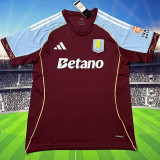 2025/26 Aston Villa Home Fans Soccer Jersey