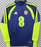 2026 Scotland Dark Blue And Green Training Sweater