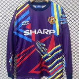 1992/93 M Utd Purple GK Retro Soccer Jersey