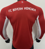 2025/26 BFC Home Red Player Version Long Sleeve Soccer Jersey