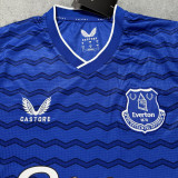 2025/26 Everton Home Blue Fans Soccer Jersey