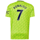 2022/23 M Utd 1:1 Quality Third Green Fans Soccer Jersey