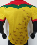 2025/26 Burkina Faso Yellow Player Version Soccer Jersey