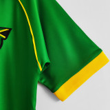1998 JAMAICA  Away Green Retro Soccer Jersey