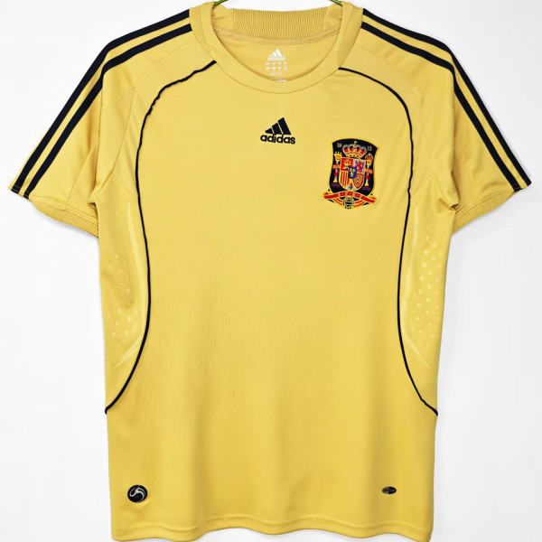 2008 Spain Away Retro Soccer Jersey