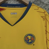 2007/2008 Club America Home Retro Long Sleeve Soccer Jersey
