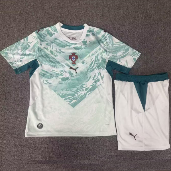 2026/27 Portugal Away Kids Soccer Jersey