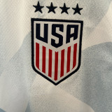 2025/26 U.S Home White Fans Soccer Jersey 带星