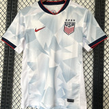 2025/26 U.S Home White Fans Soccer Jersey 带星