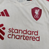 2025/26 LFC Away White Player Version Kids Jersey 球员版童装