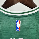 Celtics QUETA #88 Green Kids NBA Jersey 热压