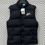 2026/27 NK Black Cotton Vest Jacket  J22001
