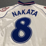 1998 Japan Away White Retro Soccer Jersey
