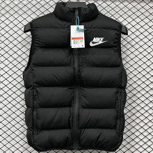 2026/27 NK Classic Black Cotton Vest Jacket J3 黑色