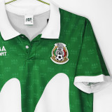 1995 Mexico Home Green Retro Soccer Jersey