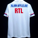 1990/1991 PSG  Home Retro Soccer Jersey