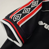 1998/99 M Utd Black Retro Soccer Jersey