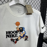 2025 NK White High Quality Casual T-Shirt  T173