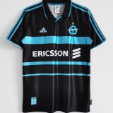 1999/2000 Marseille Third Black Retro Soccer Jersey
