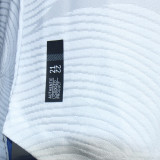 2021/22 RM Home White Player Version Long Sleeve Soccer Jersey