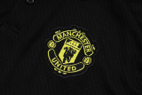 2025/26 M Utd Black POLO Training Tracksuit