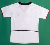 2002/03 M Utd Away White Retro Soccer Jersey