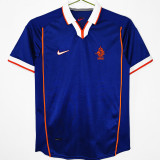 1998 NL Away Blue Retro Soccer Jersey