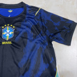 2026/27 Brazil 1:1 Quality Away Blue Fans Soccer Jersey