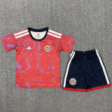 2026/27 Costa Rica Home Red Kids Soccer Jersey