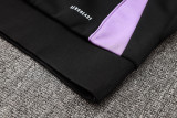 2025 Germany Black Hoody Zipper Jacket Tracksuit