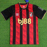 SEMENYO #24 Bournemouth Home Fans Soccer Jersey 2025/26 (League Font 联赛字体 ) ★★