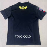 2004 Colo-Colo Away Black Retro Soccer Jersey