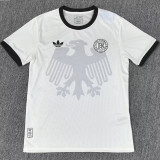 2025/26 Germany 125Th Special Edition White Fans Jersey 胸前有暗纹