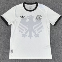 2025/26 Germany 125Th Special Edition White Fans Jersey 胸前有暗纹