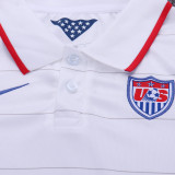 2014 U.S Home White Retro Kids Soccer Jersey