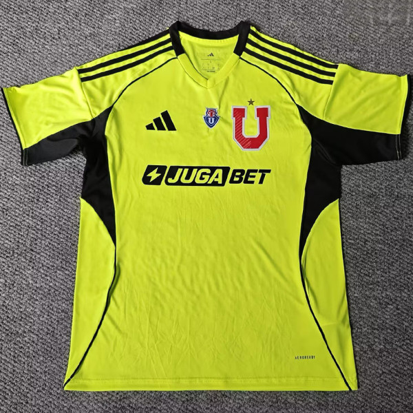 2025/26 Universidad de Chile Third  Green Fans Jersey