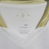 2006/07 M Utd Away White Retro Player Version Soccer Jersey 球员版