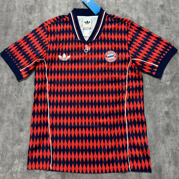 2025/26 BFC Red Retro Style Fans Soccer Jersey