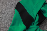 2024/25 Celtics Green Hoody Zipper Jacket Tracksuit
