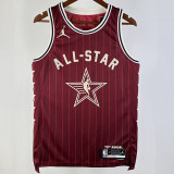 2024 ALL-STAR DONCIC #77 Red NBA Jerseys