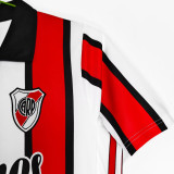 1999/2000 River Plate Red White Retro Soccer Jersey