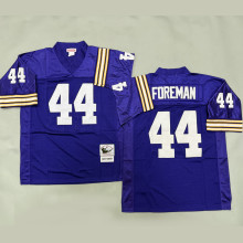 FOREMAN #44 Men's Minnesota Vikings Retro NFL Jersey 维京人