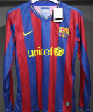 2009/10 A Home Retro Player Version Long Sleeve Soccer Jersey 球员版长袖