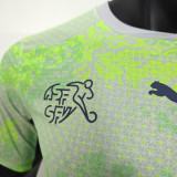2026/27 Switzerland Away Yellow Player Version Soccer Jersey