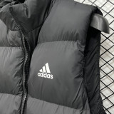 2026/27 AD Black Cotton Vest Jacket  J22002