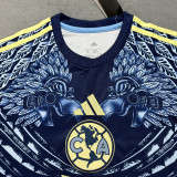 2025/26 Club America Away Fans Long Sleeve Soccer Jersey