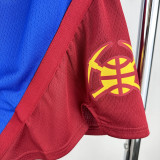 2025 Nuggets Blue NBA Cotton Pants