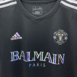2024 M Utd Reflective Special Edition Black Jersey