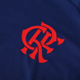2025 Flamengo Sapphire Blue Vest Training Jersey(A Set)