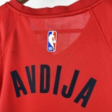 Trail Blazers AVDIJA #8 Red NBA Jersey